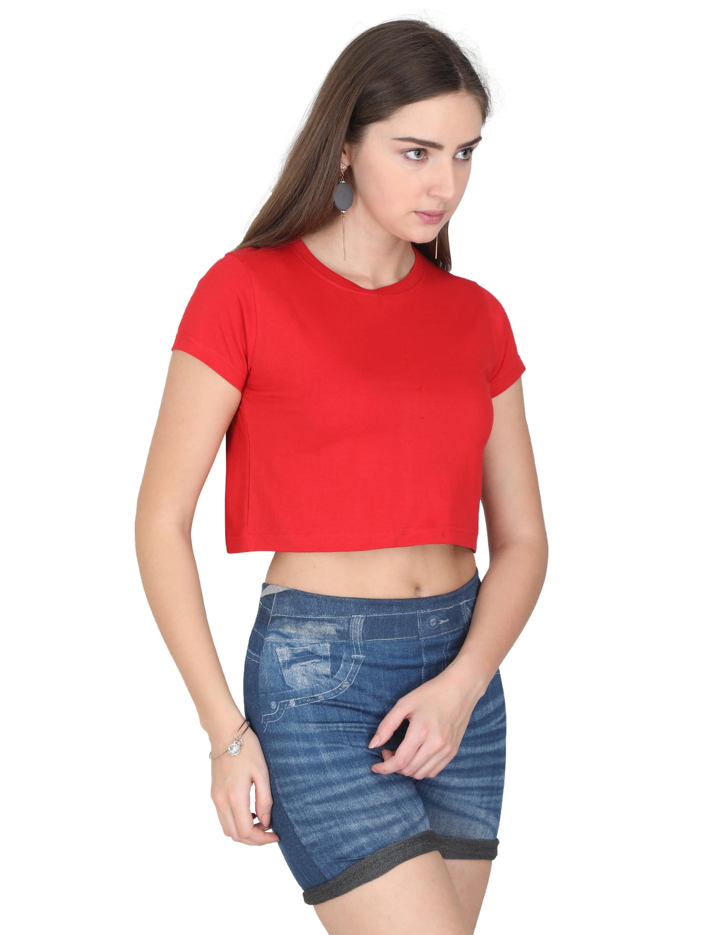 Red Crop Top