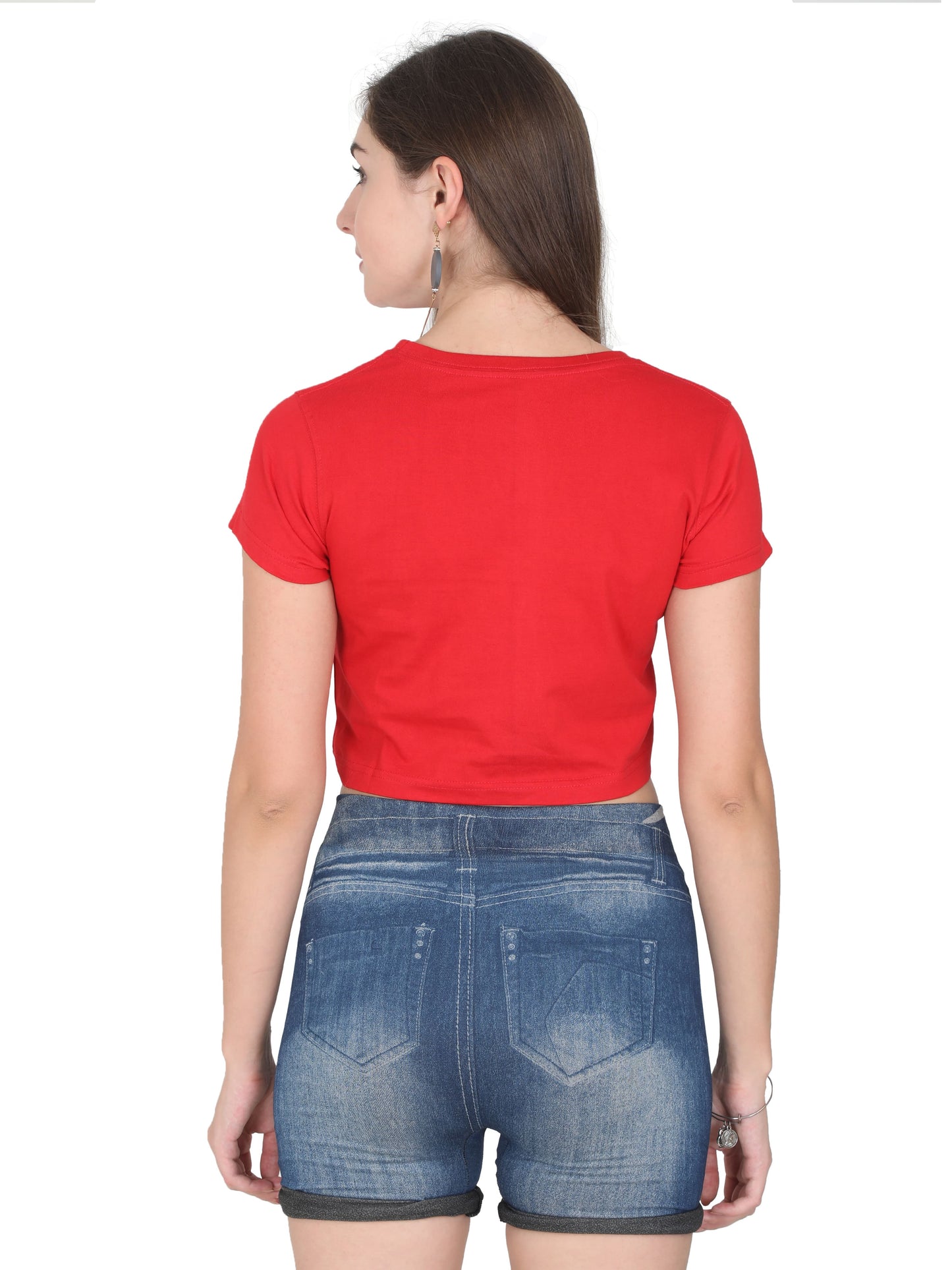 Red Crop Top