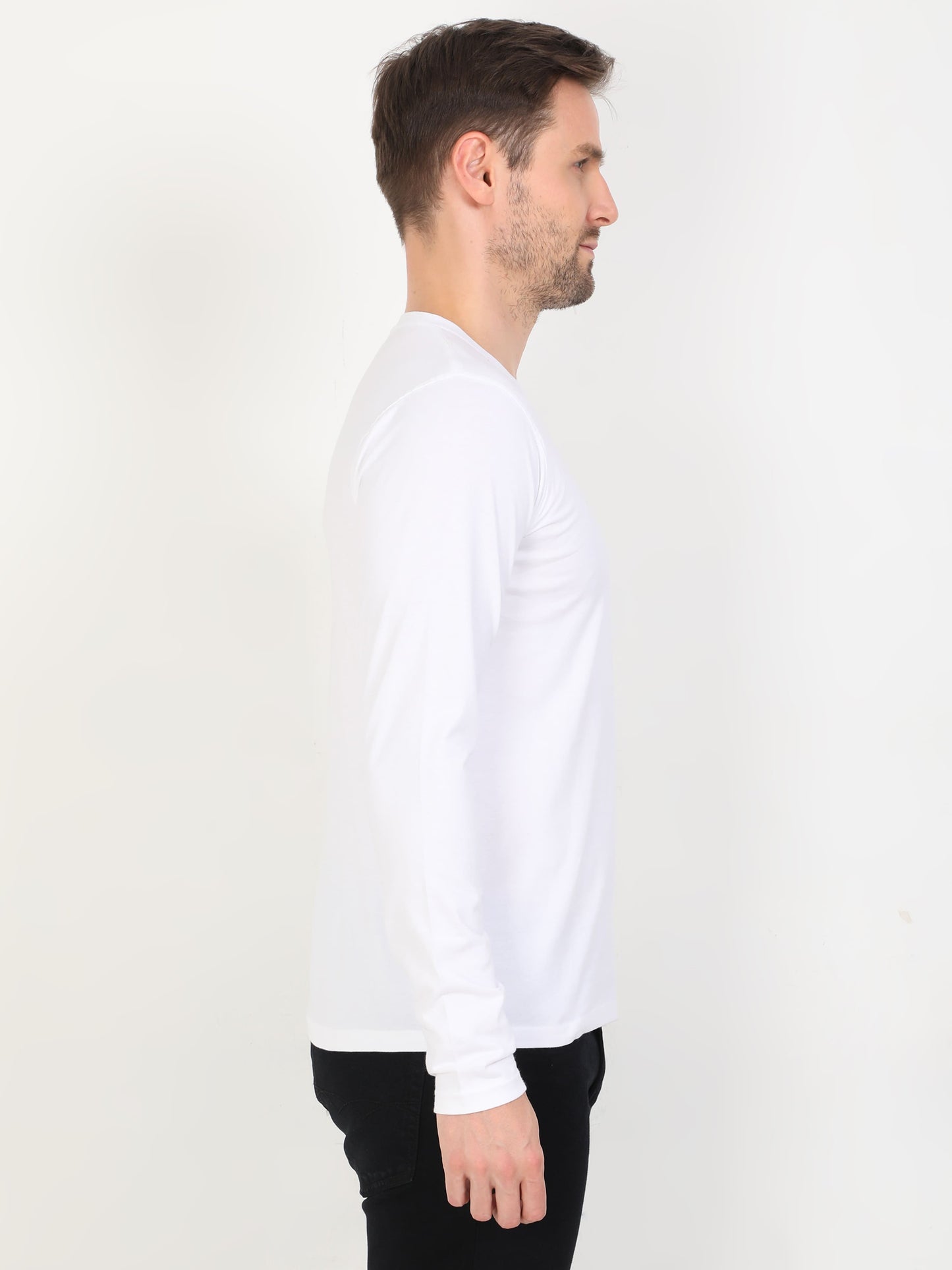 White Full Sleeve T-shirt