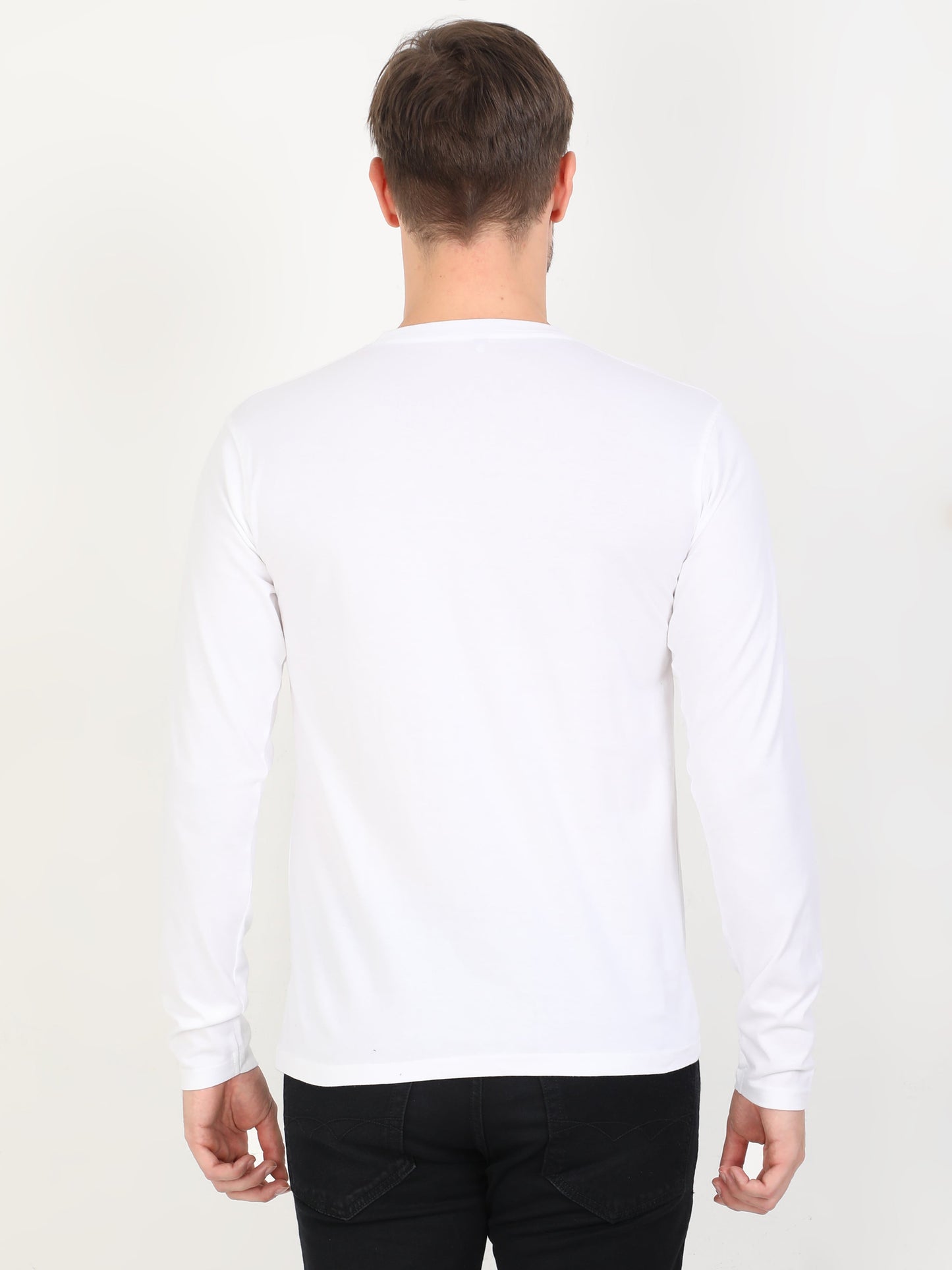 White Full Sleeve T-shirt