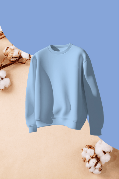 Baby Blue SweatShirt for Men