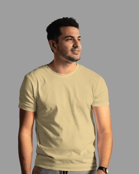 Beige Classic T-shirt