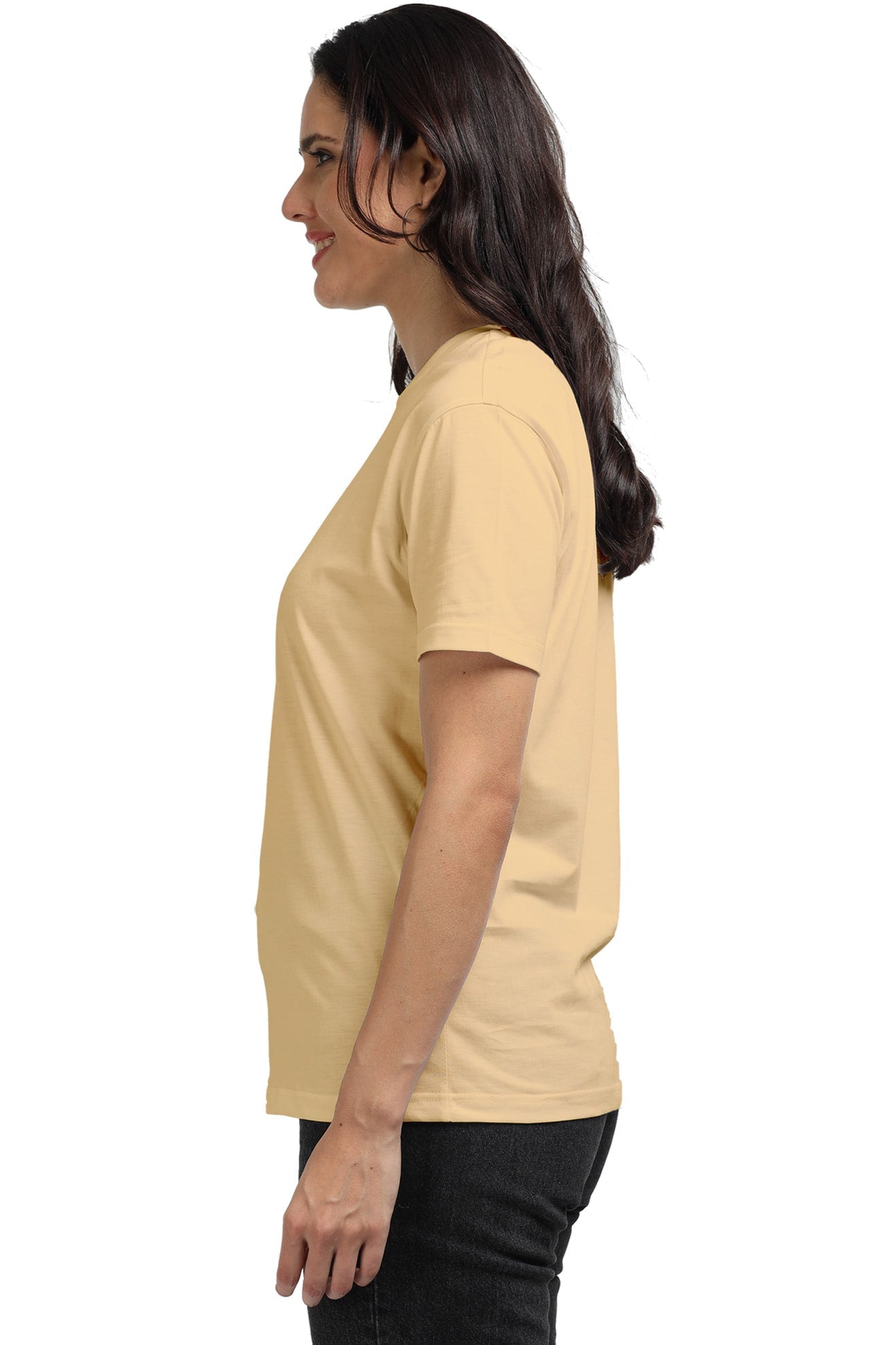 Beige Womens Supima T-shirt