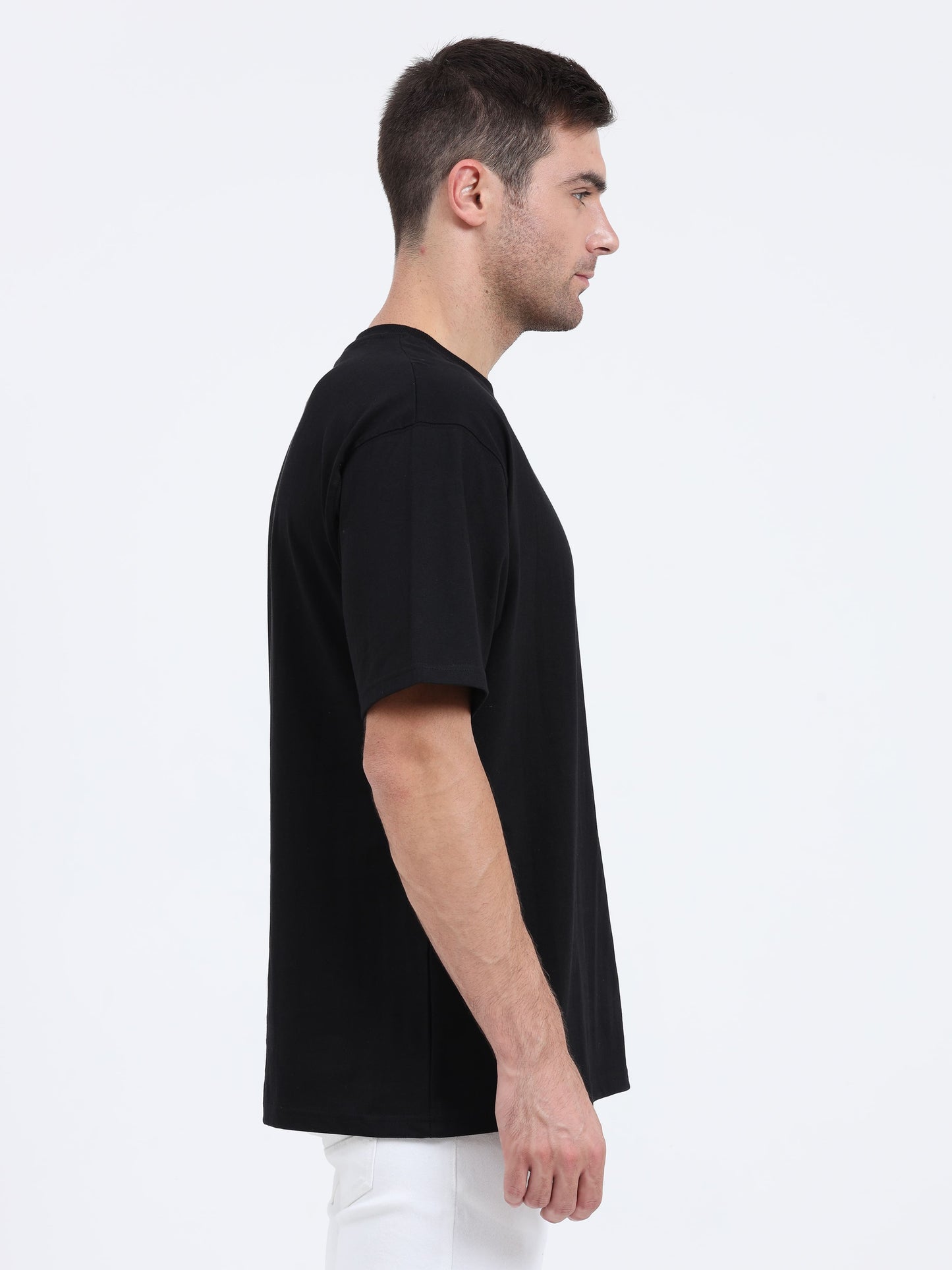 Unisex Oversized  Black T-shirt