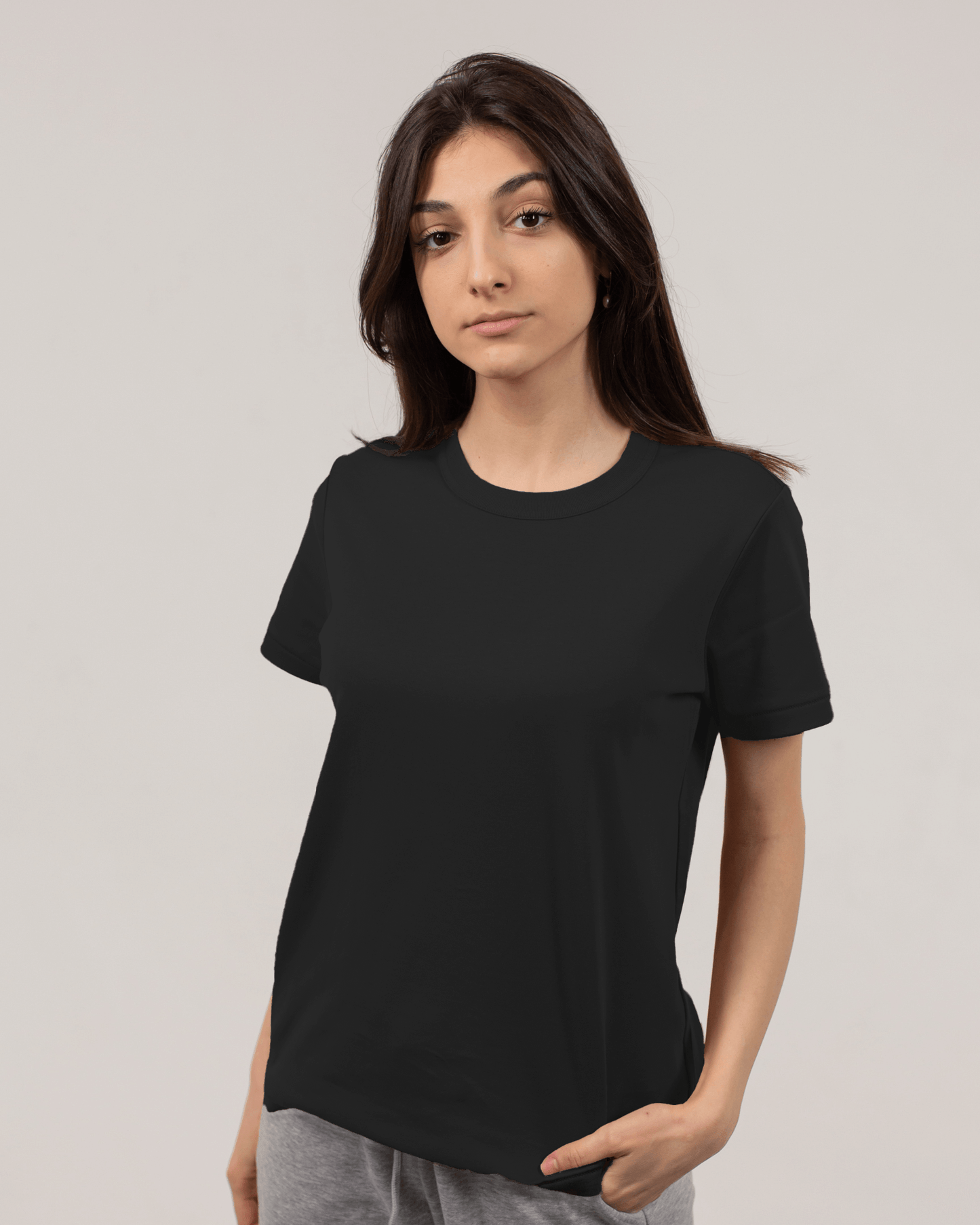 Black Classic T-shirt for women