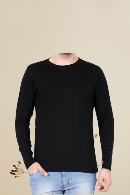 Black Full Sleeve T-shirt