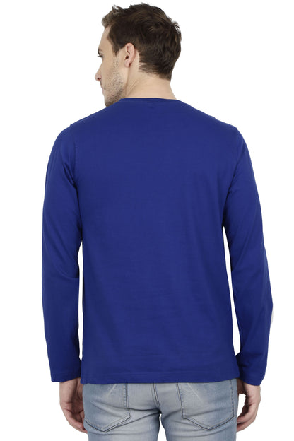 Royal Blue Full Sleeve T-shirt