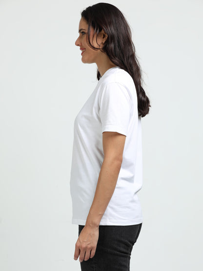 White Womens Supima T-shirt