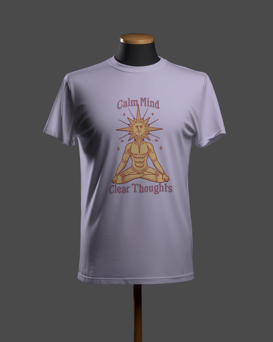 Calm Mind Clear Thoughts T-shirt