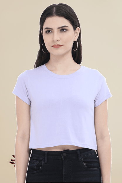 Lavender Crop Top