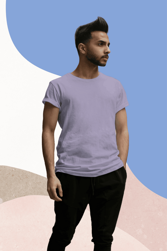 Lavender Men Supima T-shirt