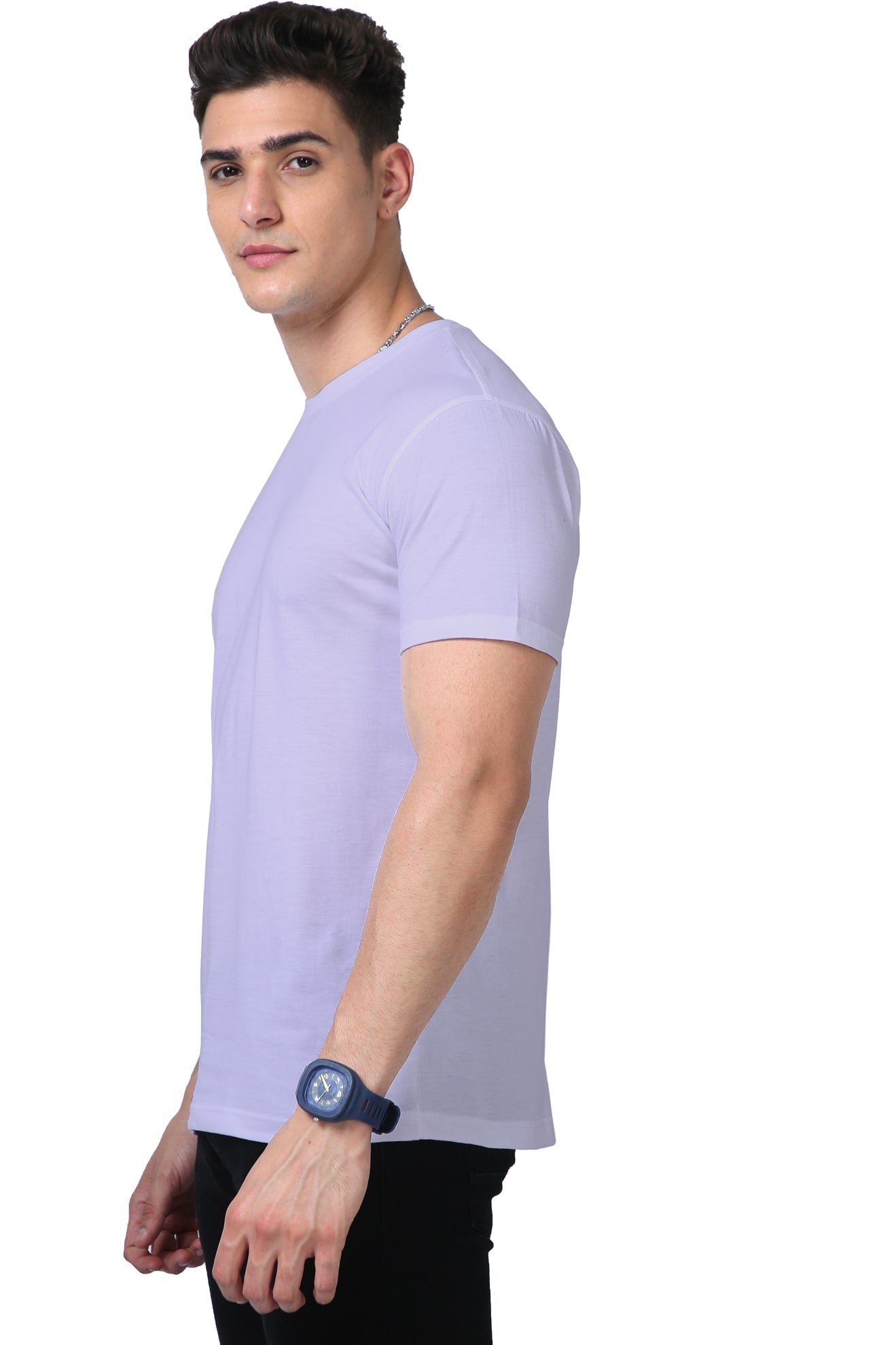 Lavender Men Supima T-shirt