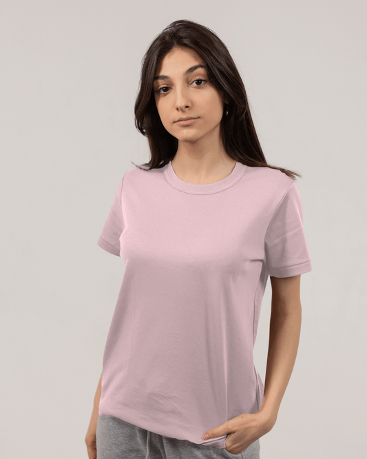 Light Baby Pink Classic T-shirt for women