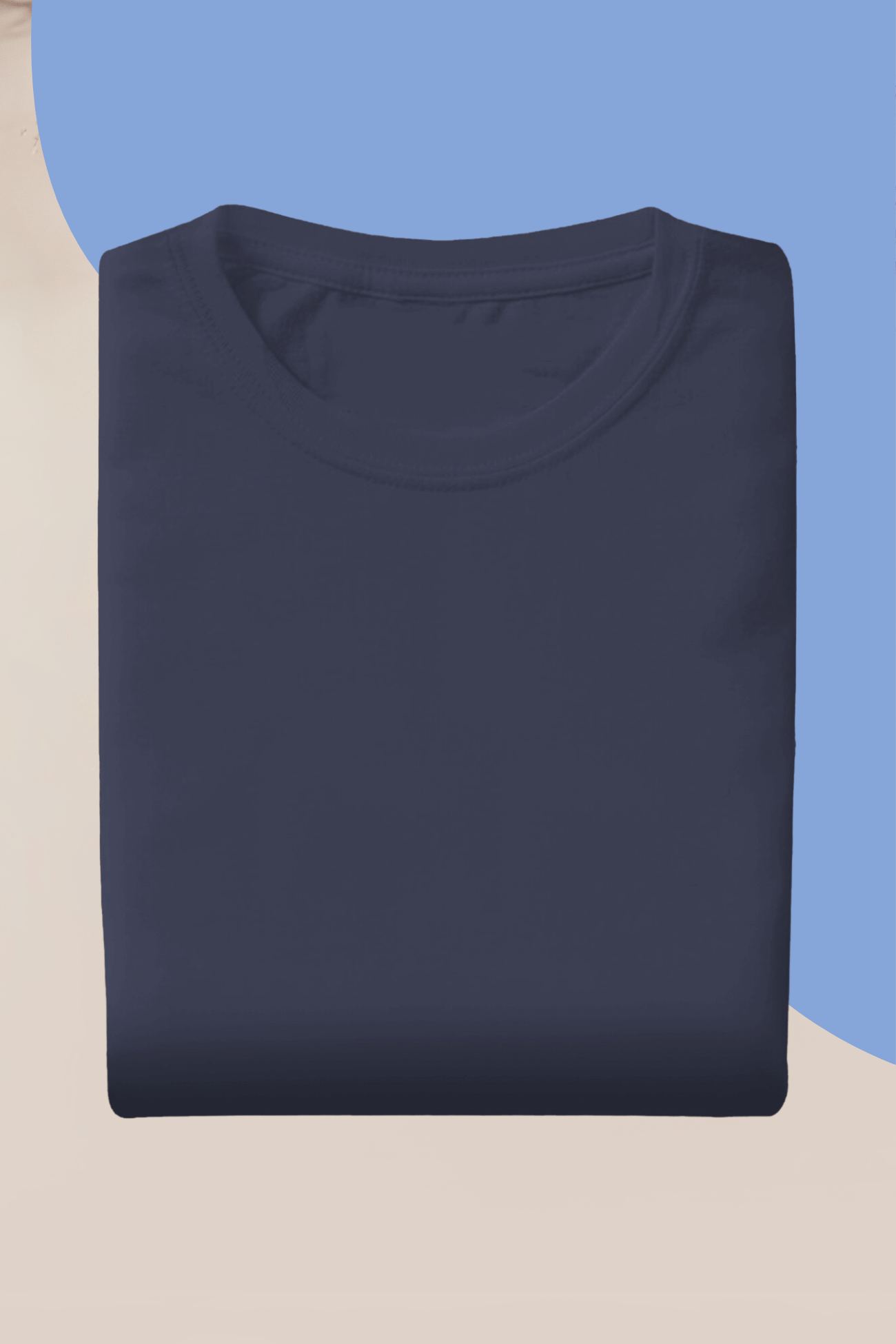 Navy Blue Men Supima T-shirt