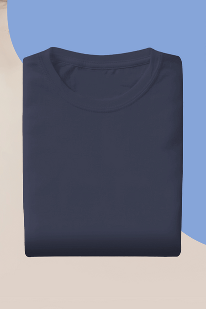 Navy Blue Men Supima T-shirt