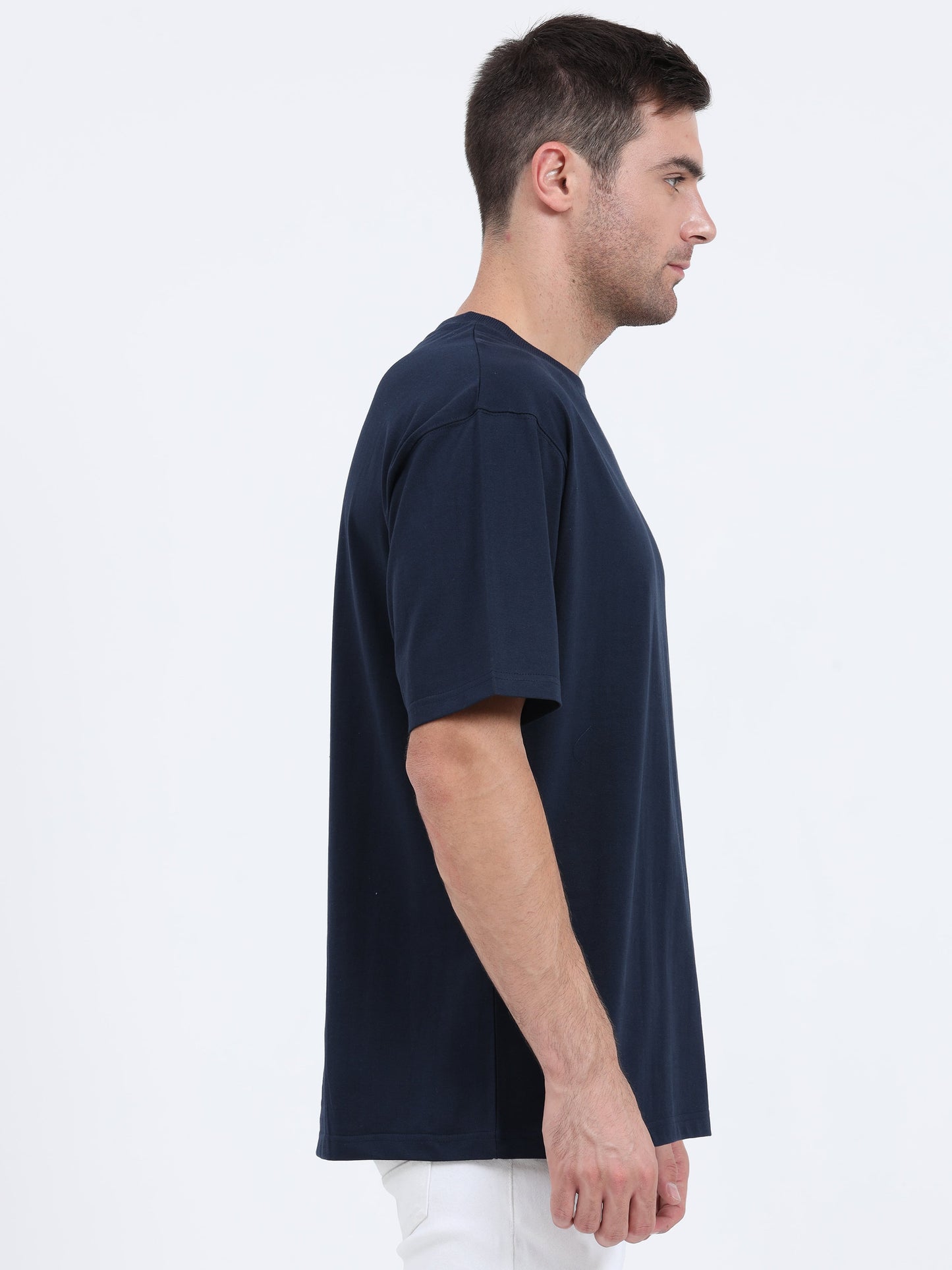 Unisex Oversized Navy Blue T-shirt