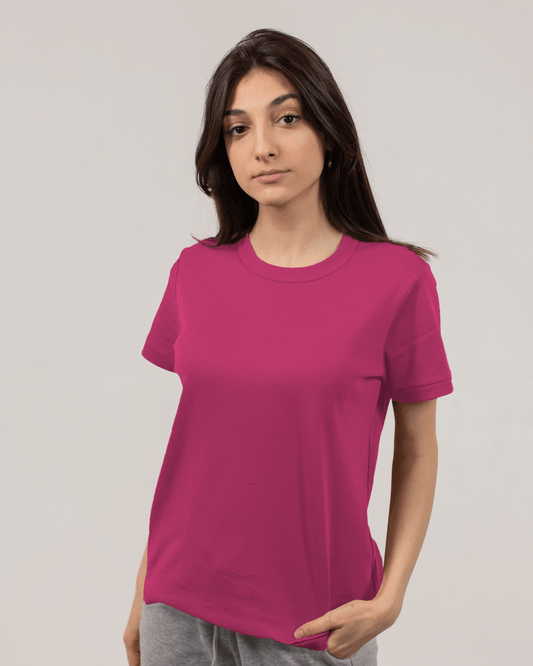 Pink Classic T-shirt for women