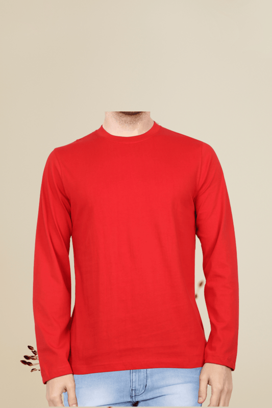 Full Sleeve Red T-shirt