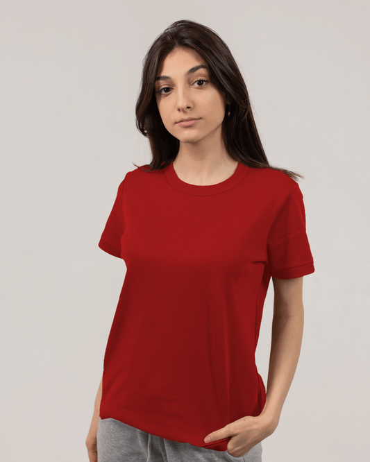 Red Classic T-shirt for women