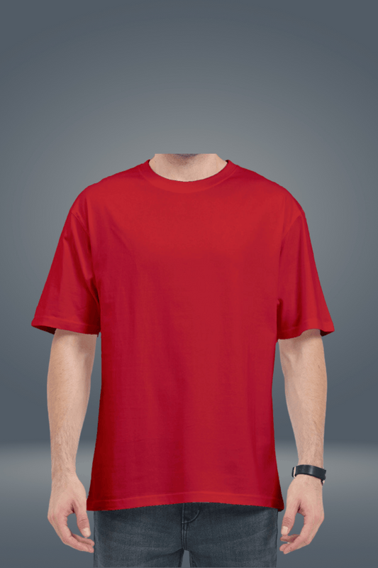 Unisex Oversized Red T-shirt