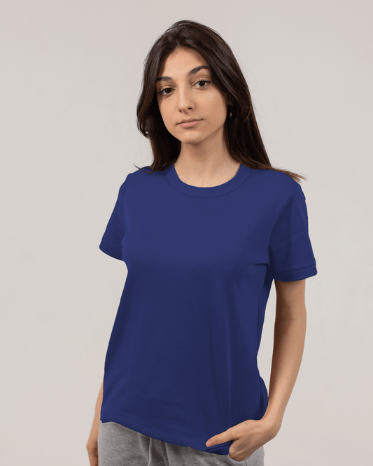 Royal Blue Classic T-shirt for women