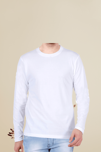 White Full Sleeve T-shirt