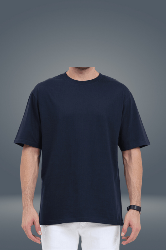 Unisex Oversized Navy Blue T-shirt